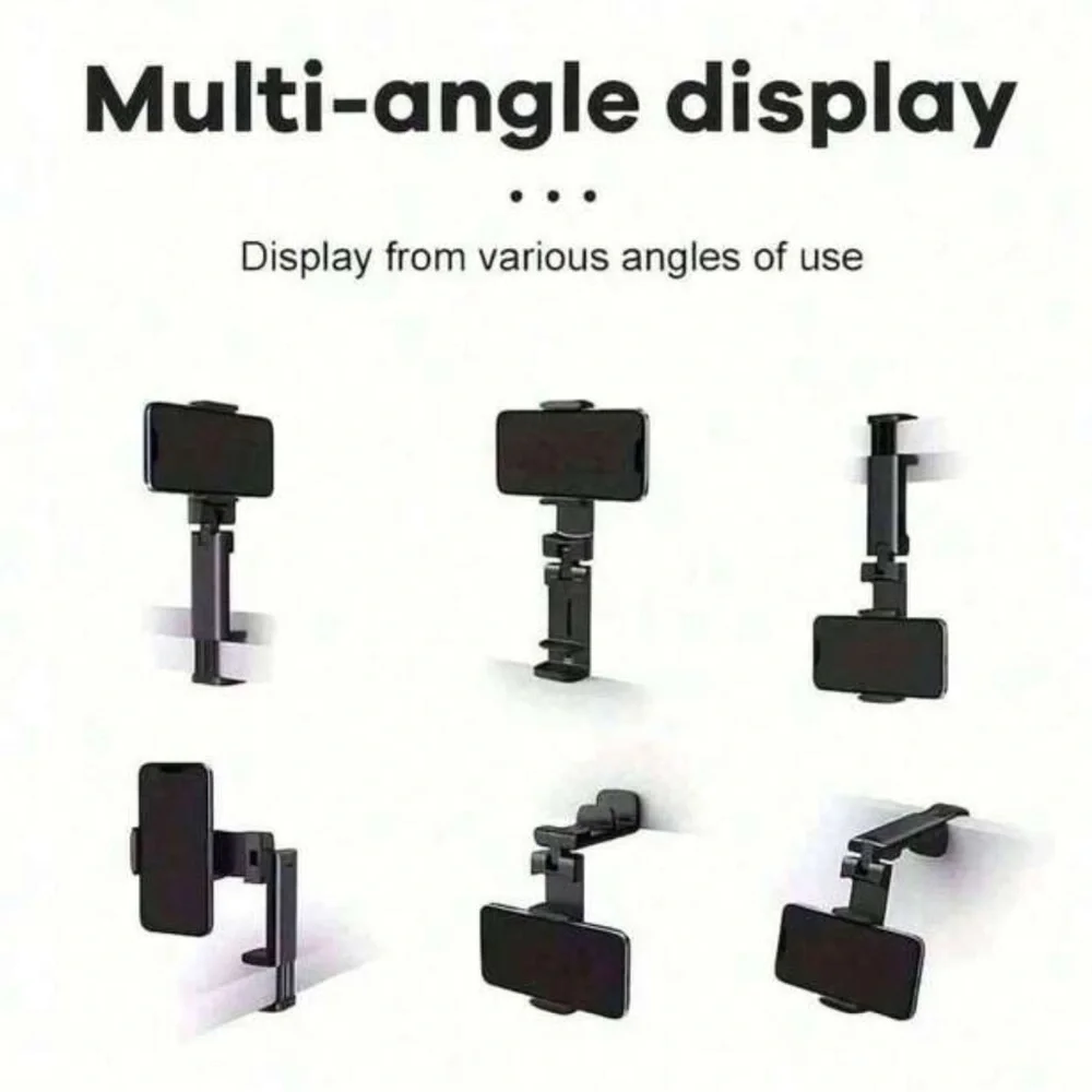 Black Adjustable Phone Holder